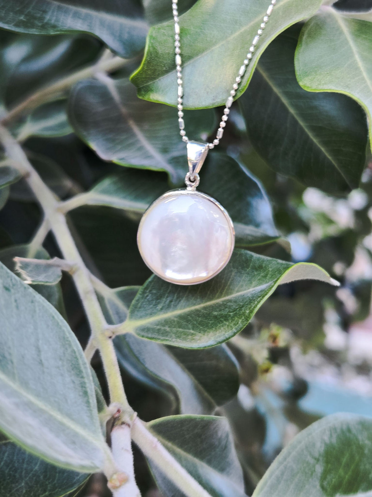 Sterling Silver Spiderweb Pendant