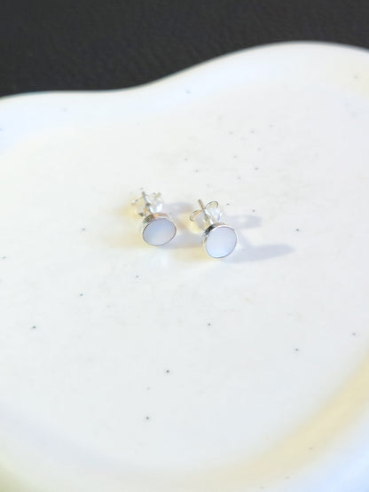 Sterling Silver Stud Earrings 6mm