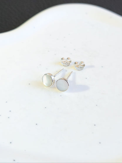 Sterling Silver Stud Earrings 6mm