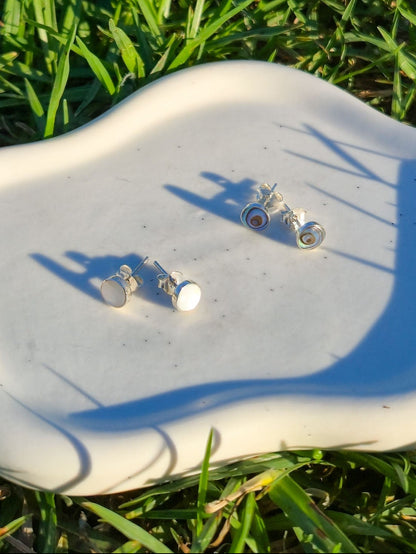 Sterling Silver Stud Earrings 6mm