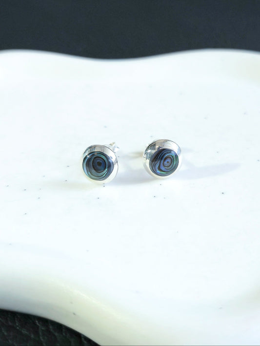 Sterling Silver Stud Earrings 8mm