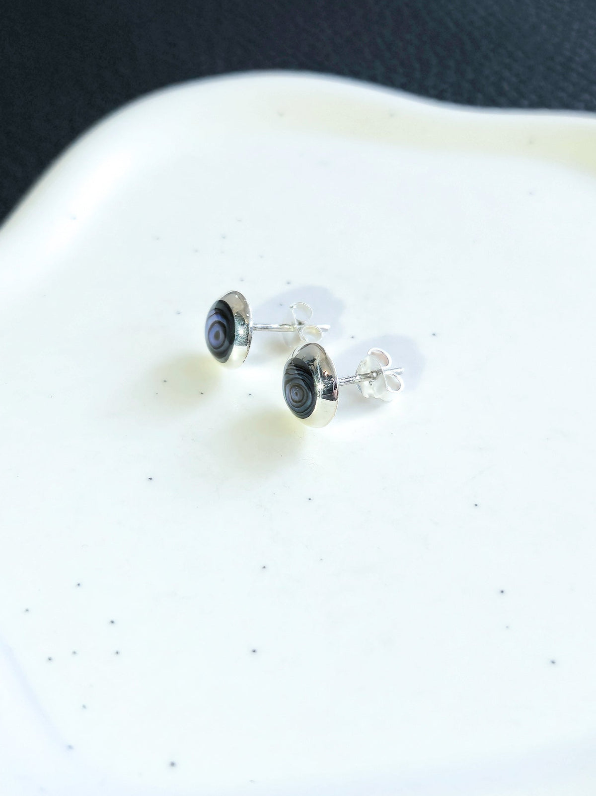 Sterling Silver Stud Earrings 8mm