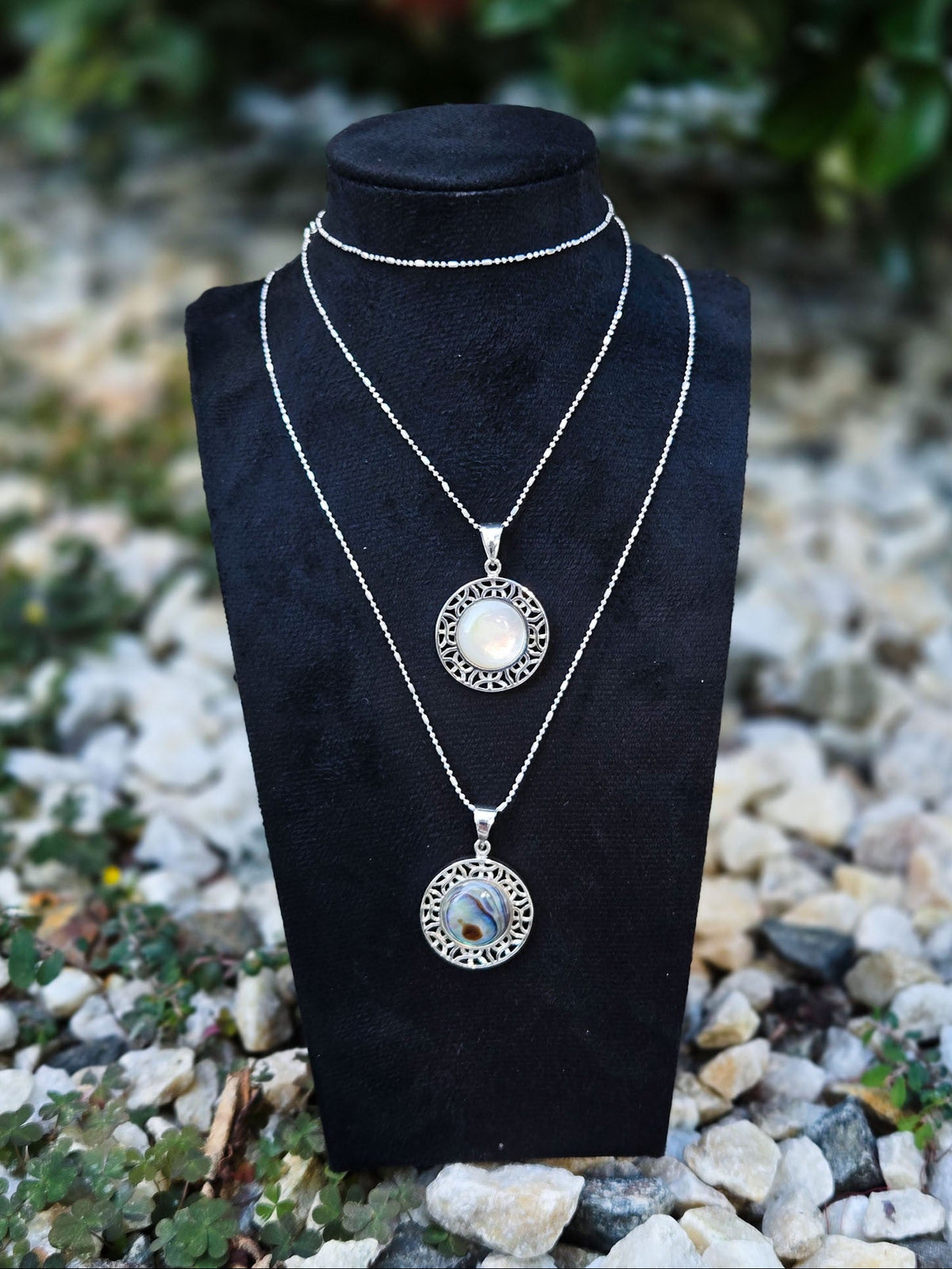 Sterling Silver Sunburst Pendant