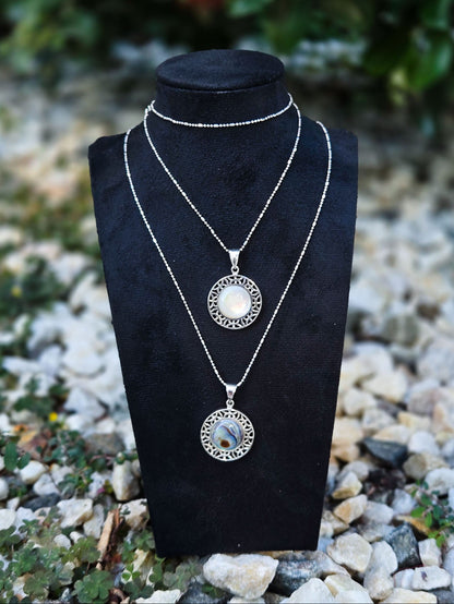 Sterling Silver Sunburst Pendant