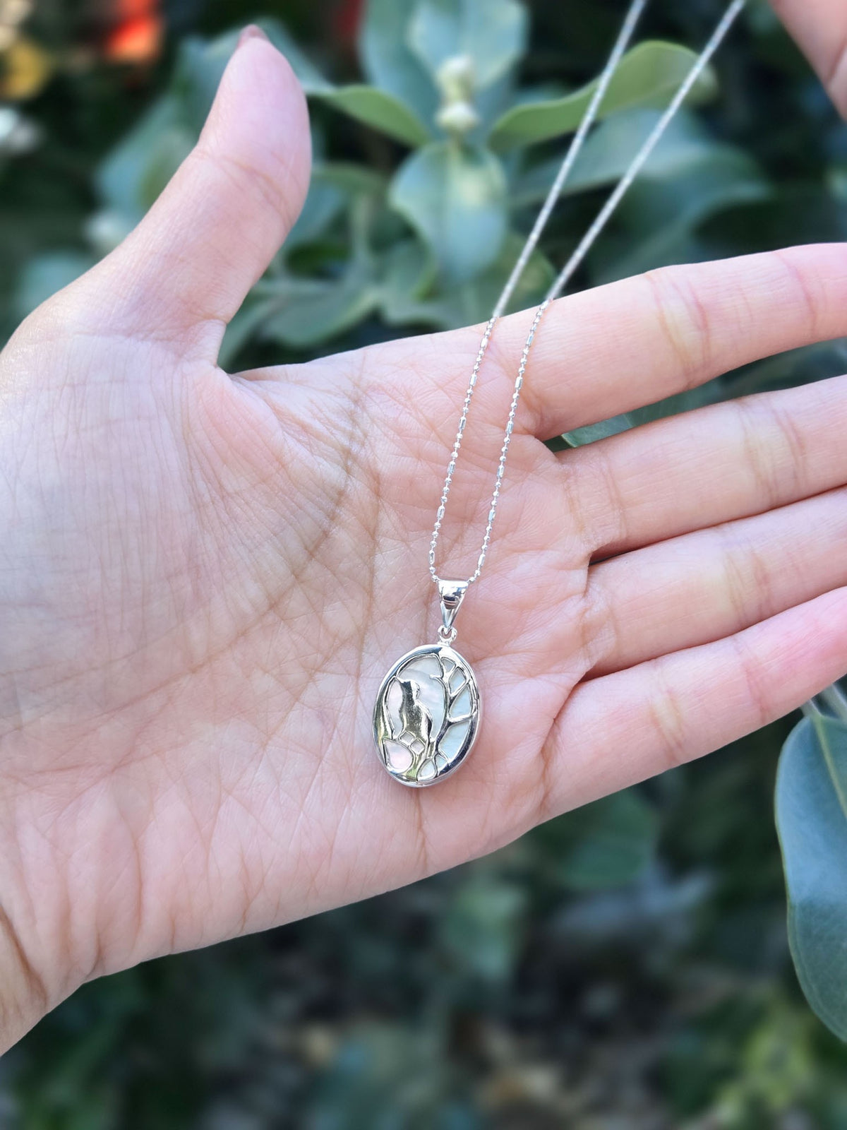 Sterling Silver Dove Pendant