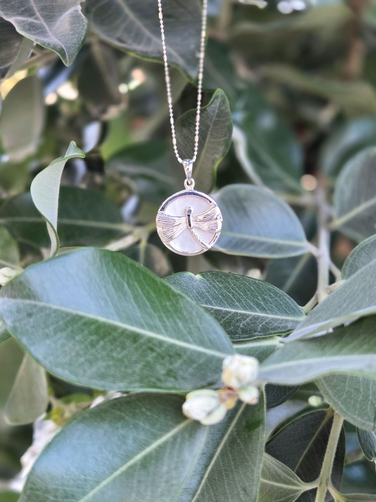 Sterling Silver Dragonfly Pendant