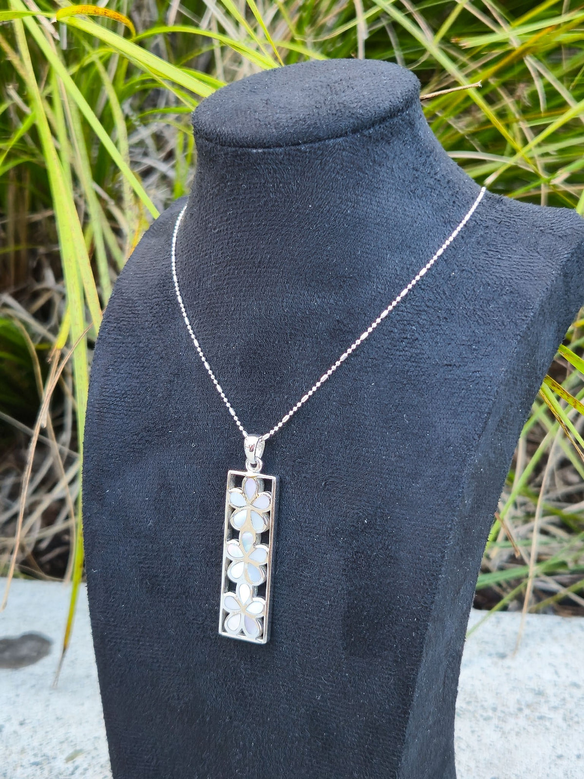 Sterling Silver Triple Bloom Pendant