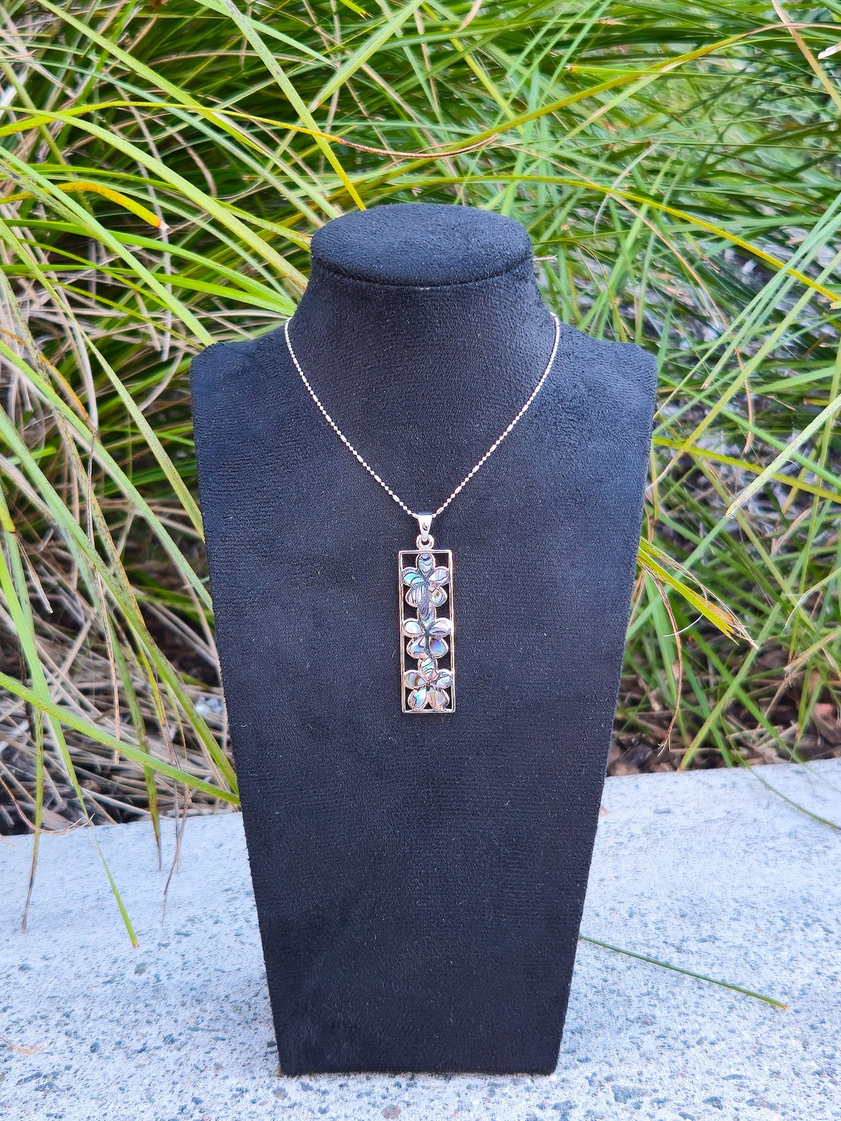 Sterling Silver Triple Bloom Pendant