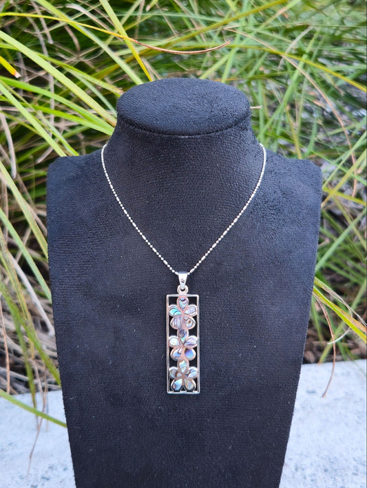 Sterling Silver Triple Bloom Pendant