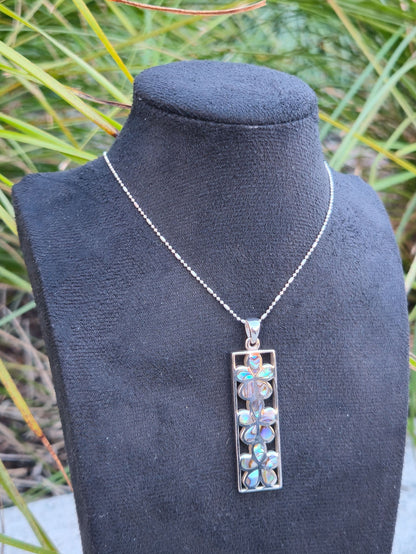 Sterling Silver Triple Bloom Pendant