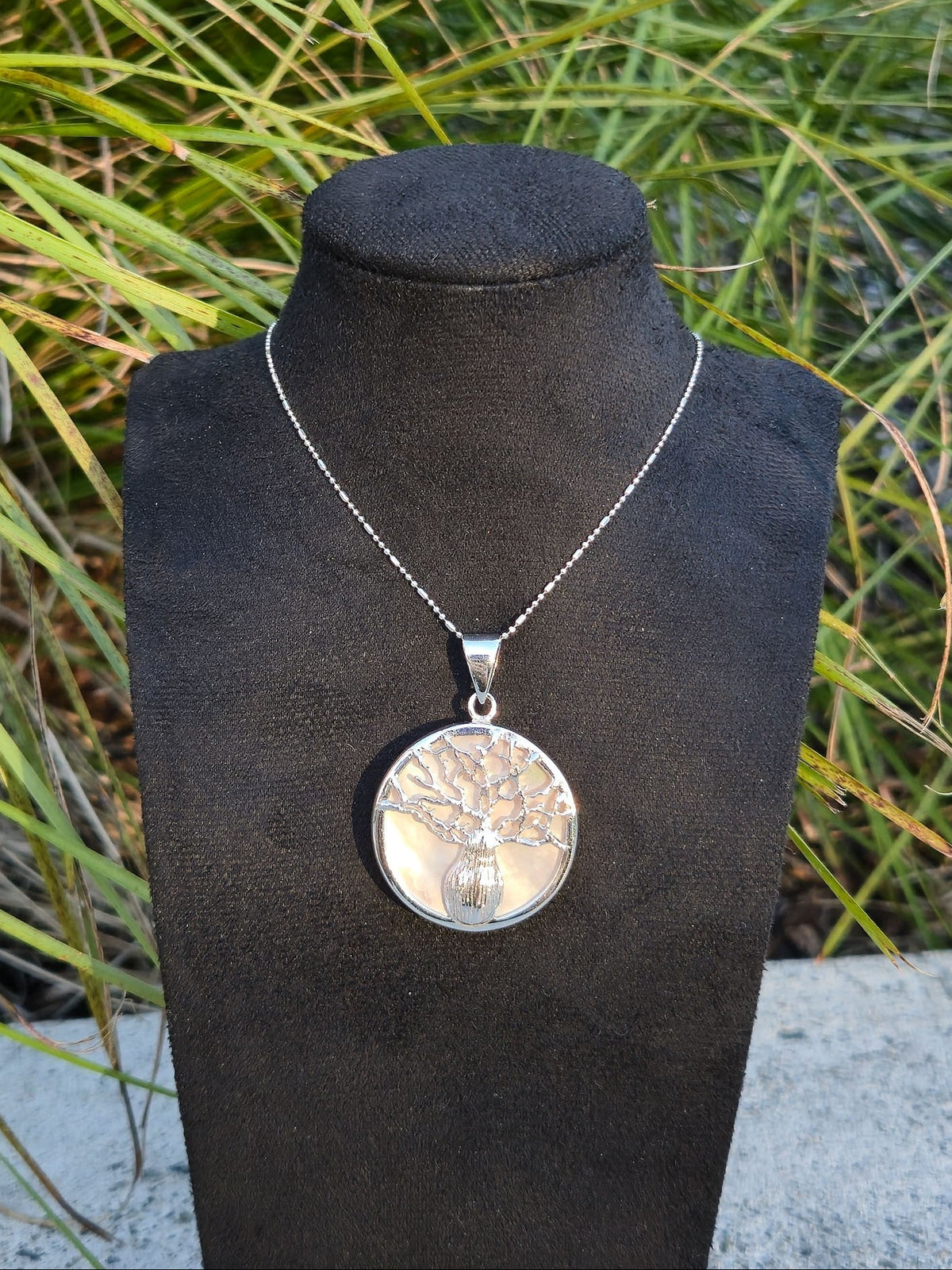 Sterling Silver Bonsai Pendant