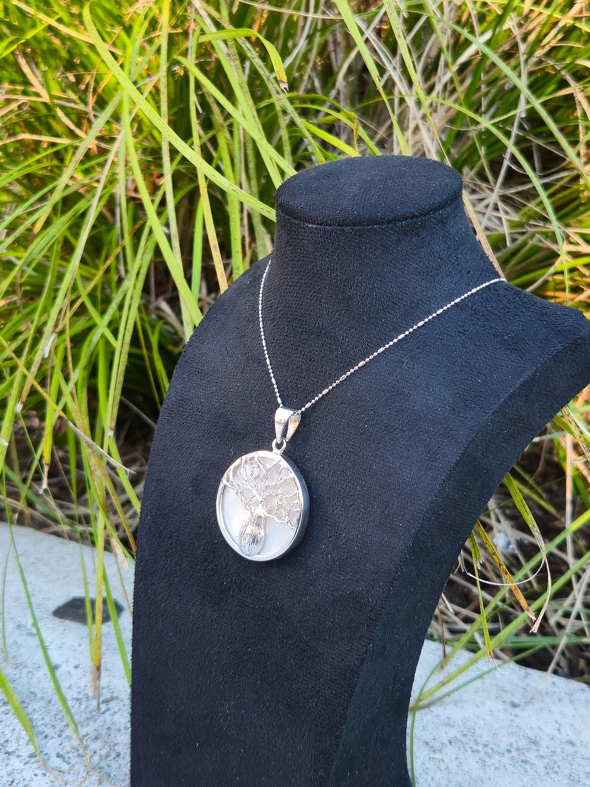 Sterling Silver Bonsai Pendant