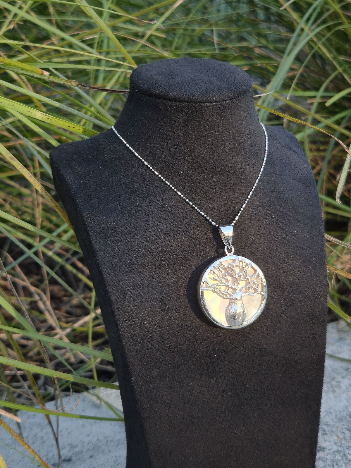 Sterling Silver Bonsai Pendant