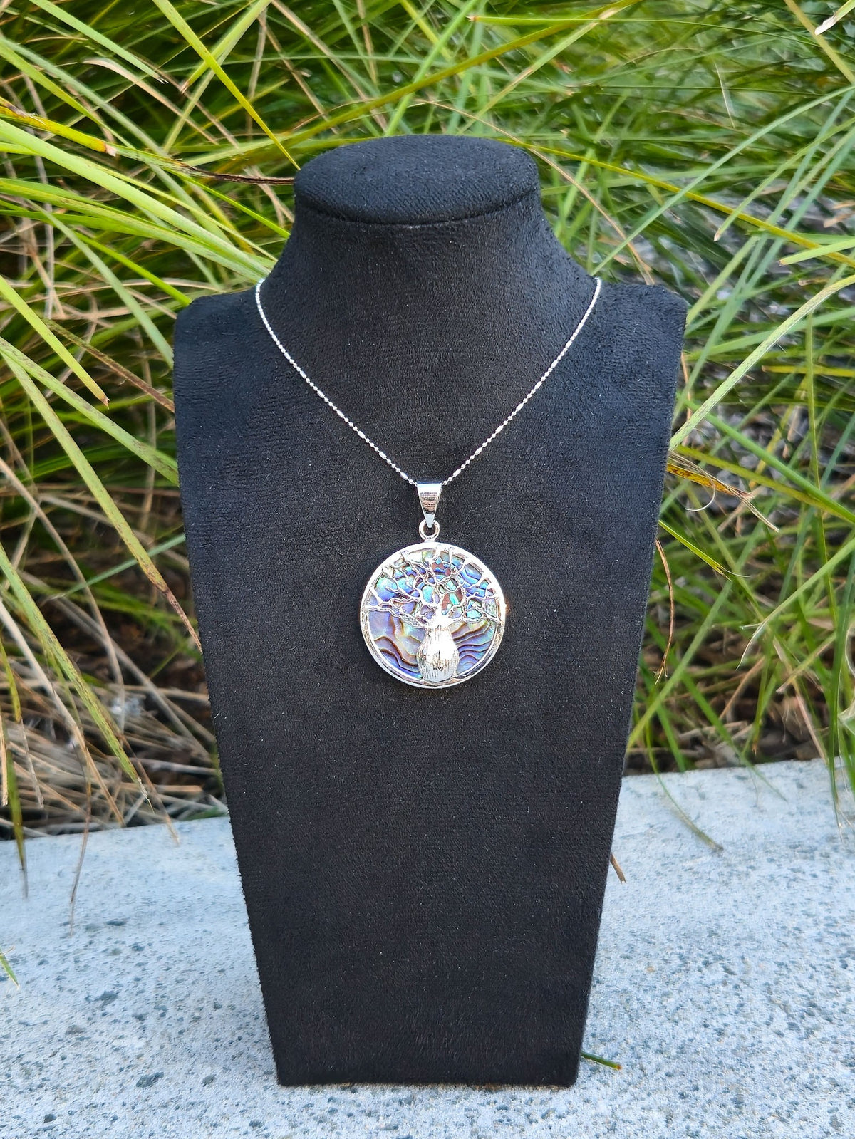 Sterling Silver Bonsai Pendant