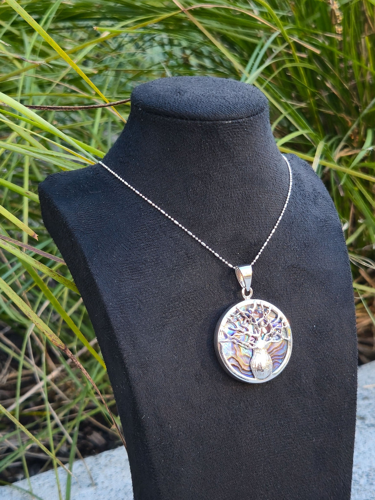 Sterling Silver Bonsai Pendant