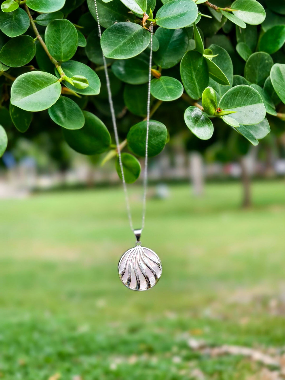 Sterling Silver Seashell Pendant