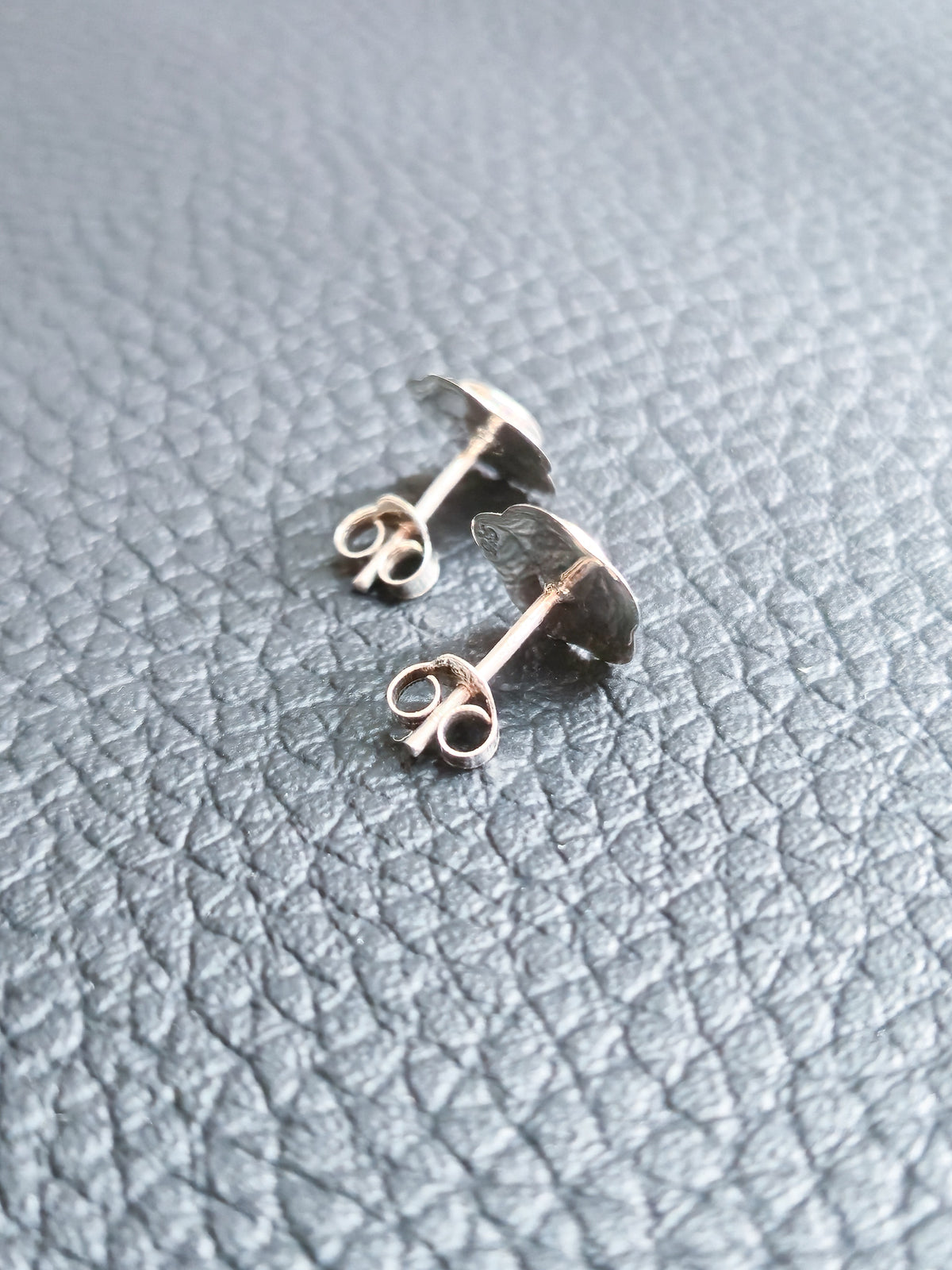 Sterling Silver Flower Stud Earrings 10mm