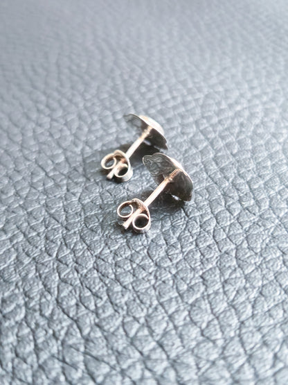 Sterling Silver Flower Stud Earrings 10mm