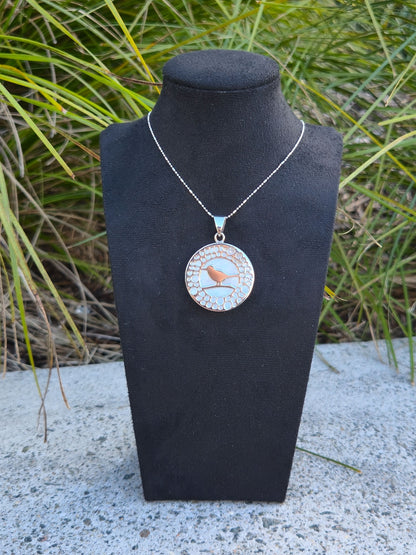 Sterling Silver Kookaburra Pendant