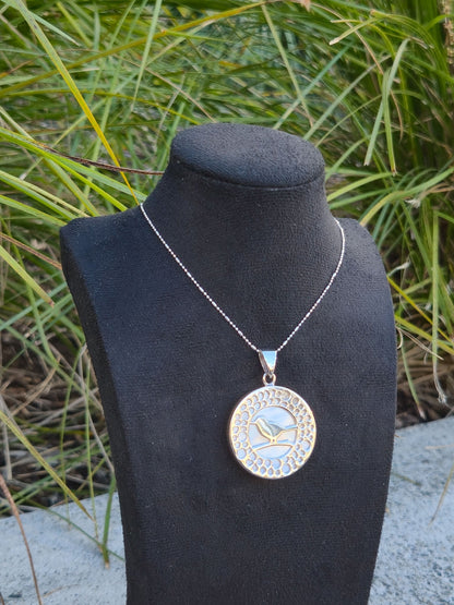 Sterling Silver Kookaburra Pendant
