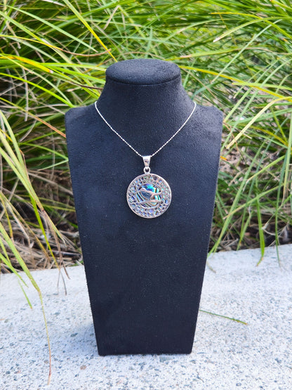 Sterling Silver Kookaburra Pendant